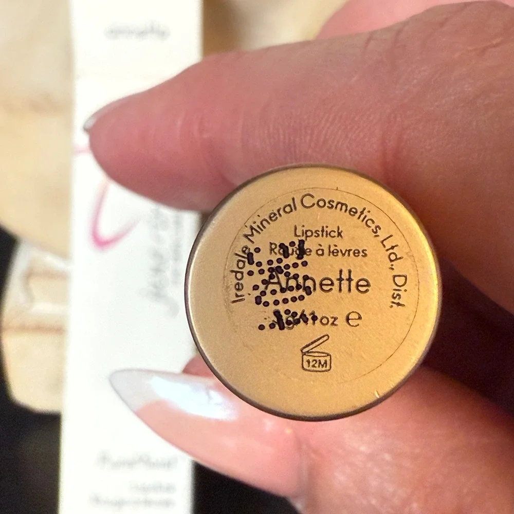 Jane Iredale PureMoist Lipstick Annette Deep Berry Mineral Makeup New in‎ Box